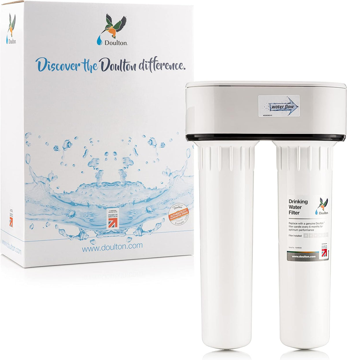 Decouvrez le dispositif de filtration aux elements en plastique avec une surface en ceramique