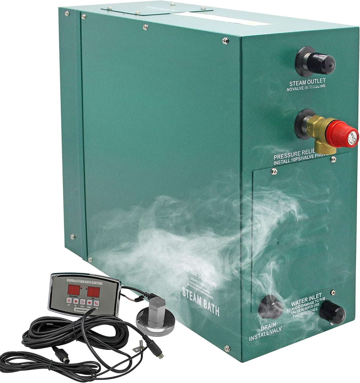 Ce generateur de vapeur pour bain avec controle de surchauffe