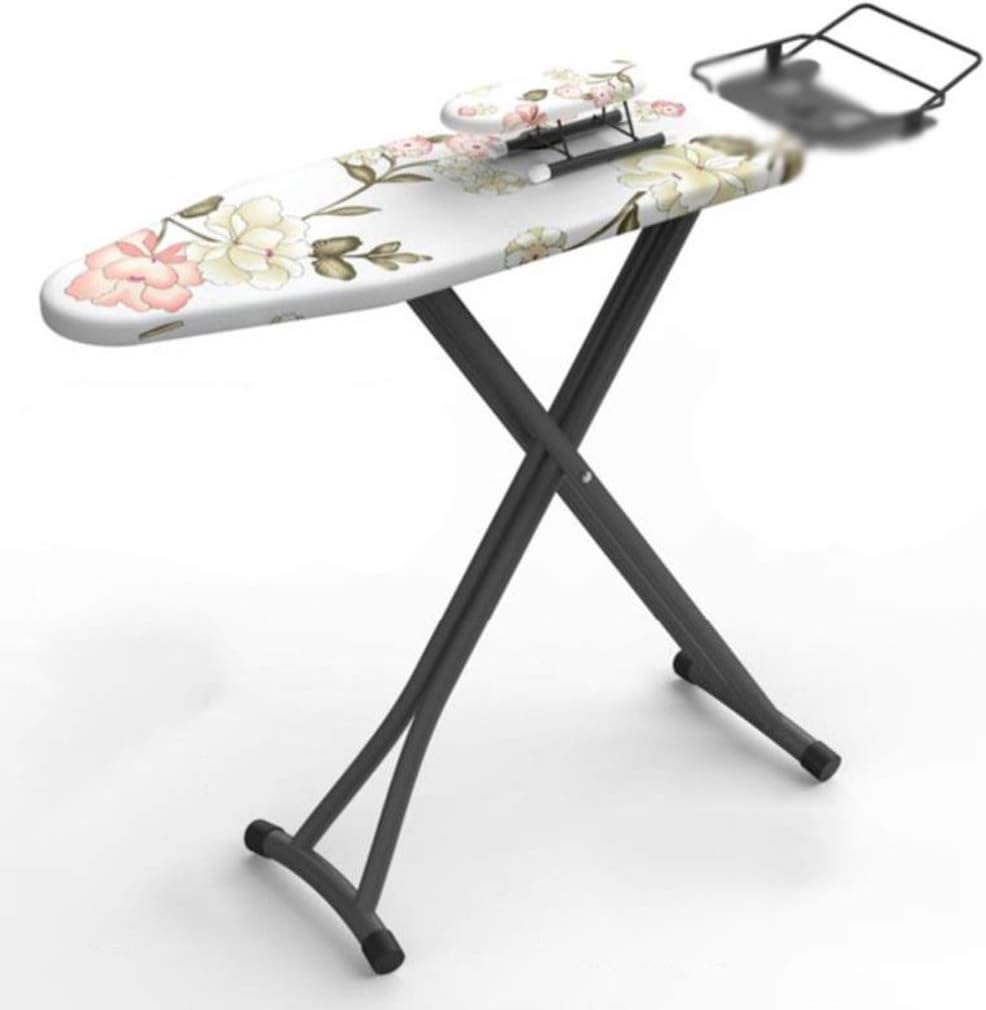 La table de repassage comporte une armature renforcee