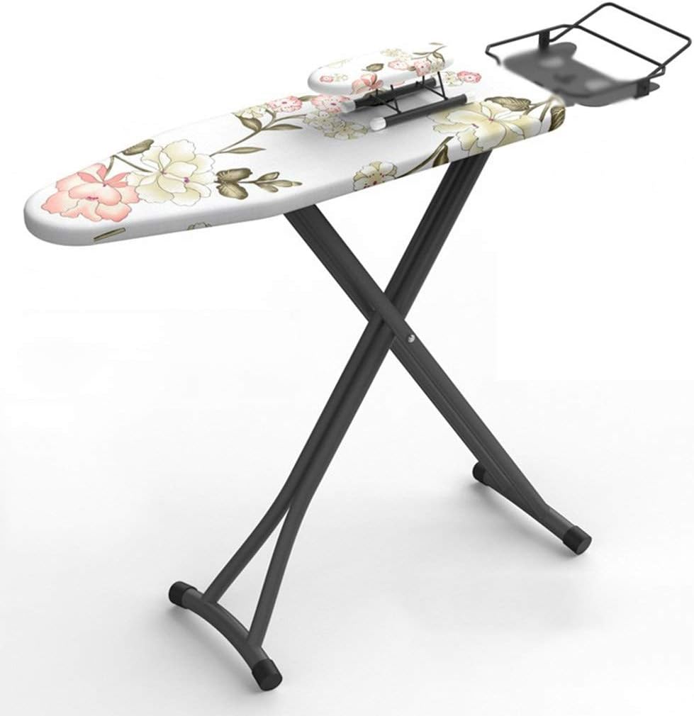La table de repassage combine une structure pliante avec des appuis antiderapants