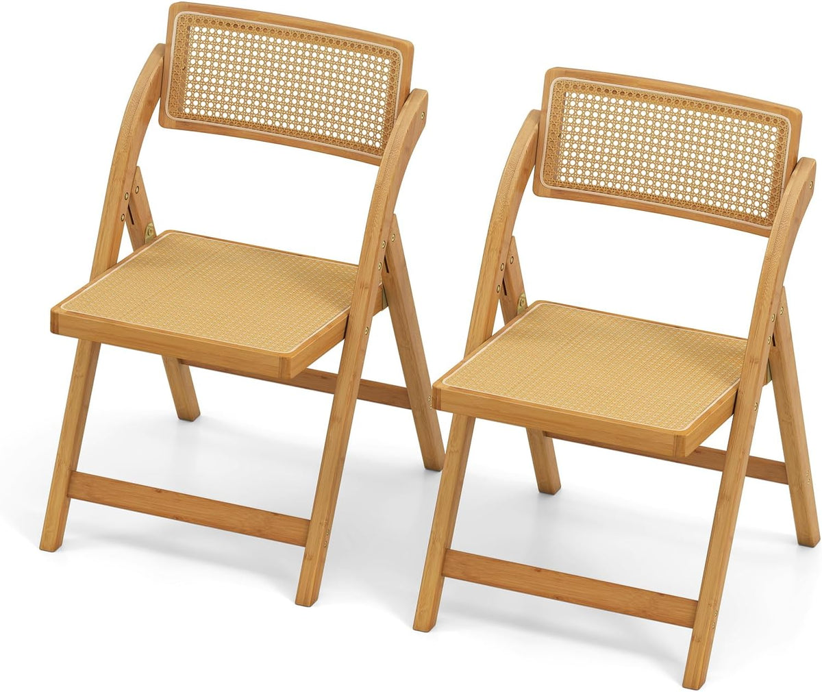 Decouvrez cette chaise aux elements en bois avec une structure pliante