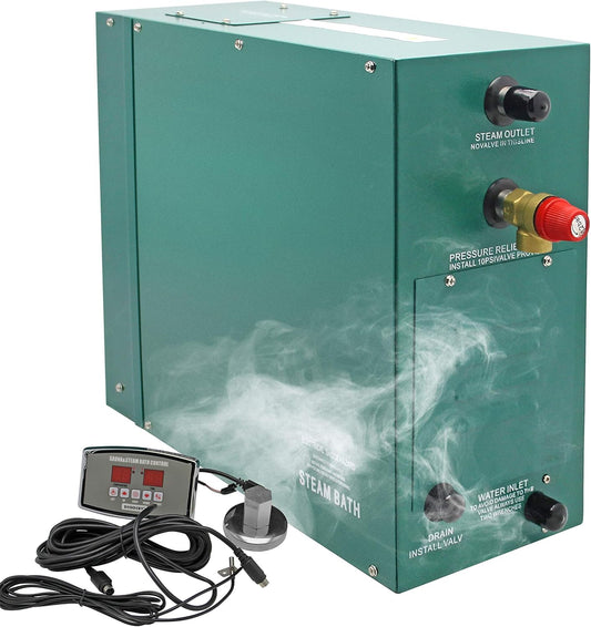 Ce generateur de vapeur pour bain avec controle de surchauffe
